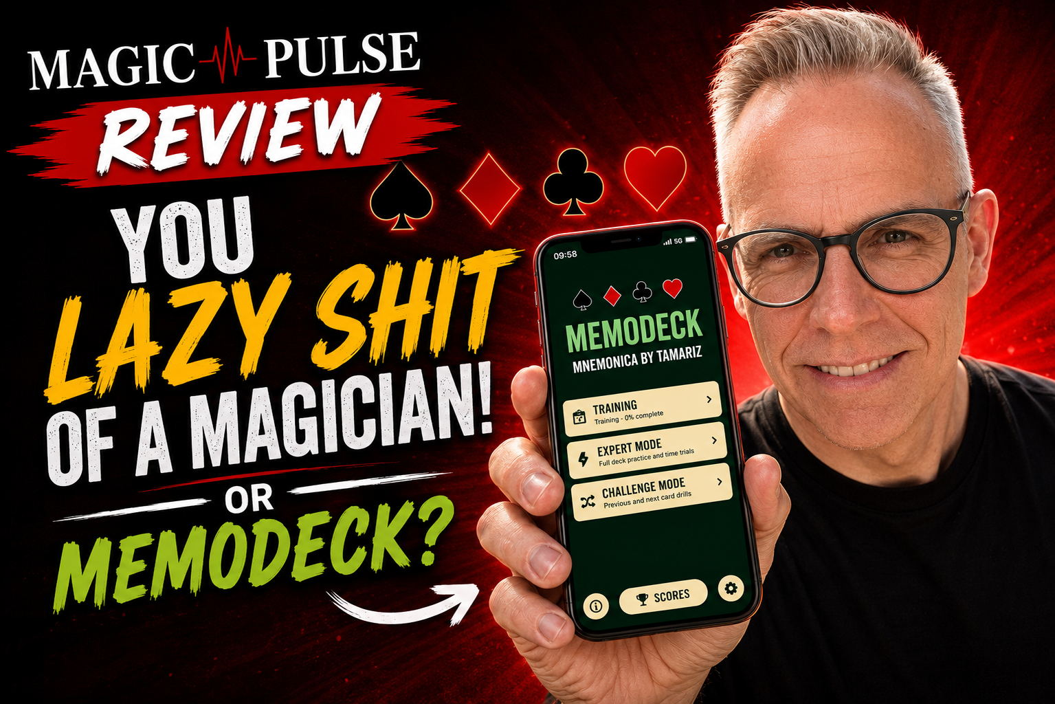 Can MEMODECK Cure Lazy Magicians?
