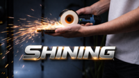 Shining photo in action