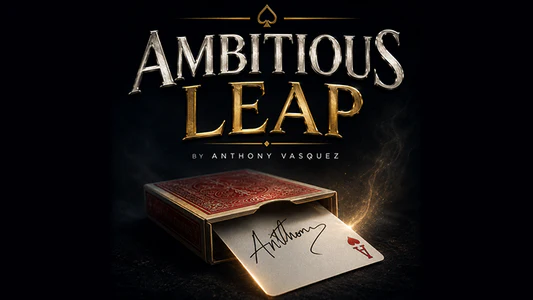 Ambitious Leap (Red) by Anthony Vasquez