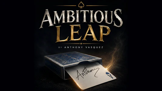 Ambitious Leap (Blue) by Anthony Vasquez