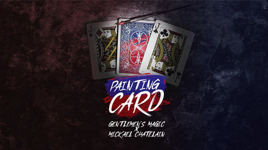 Painting Card (Red) by Mickael Chatelain & Gentlemen's Magic