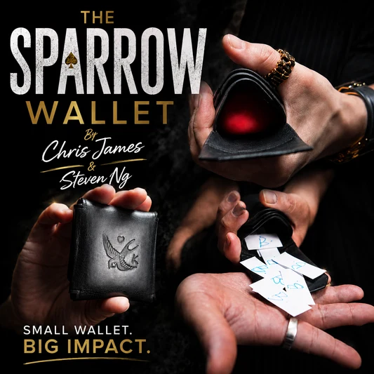 Sparrow Wallet by Steven Ng, Chris James & TCC Magic
