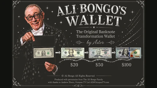 Ali Bongo's Wallet (Brown) by Astor
