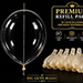 Needle Through Balloon Refill Pack (25 Count) by Big Guy's Magic