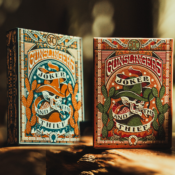 Gunslingers Playing Cards by Joker and the Thief