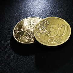 Euro (50 cent Euro) Ungimmicked roll 40 coins per roll