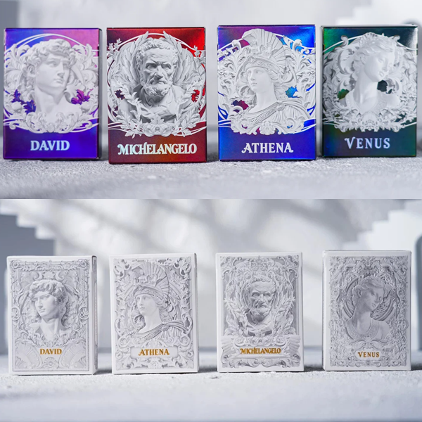 Alabaster Playing Cards by TCC Fashion