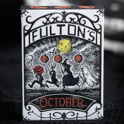 FULTON'S OCTOBER V2 PLAYING CARDS FIRST EDITION