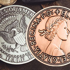 Bacon Jumbo Coin by Bacon Magic