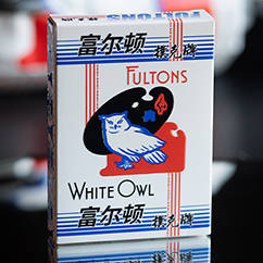 FULTON'S WHITE OWL PLAYING CARDS