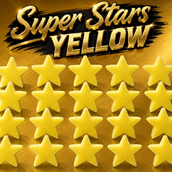 Super Stars Yellow (Bag of 20) Sponge