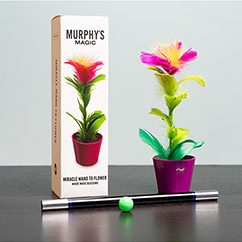 Miracle Wand to Flower by Murphy's Magic