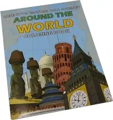 Around the World “Mind Reading” Coloring Book – Rob Stiff
