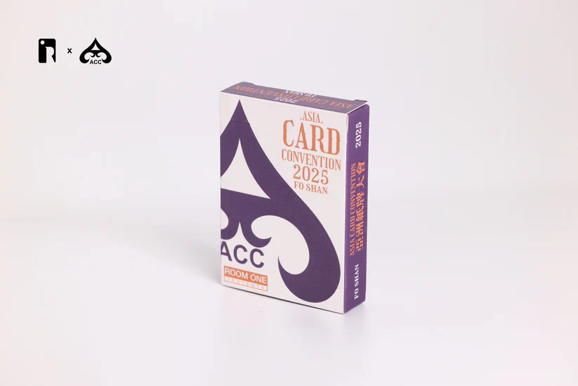 Asia Card Convention 2025 Event Playing Cards - Room One X ACC