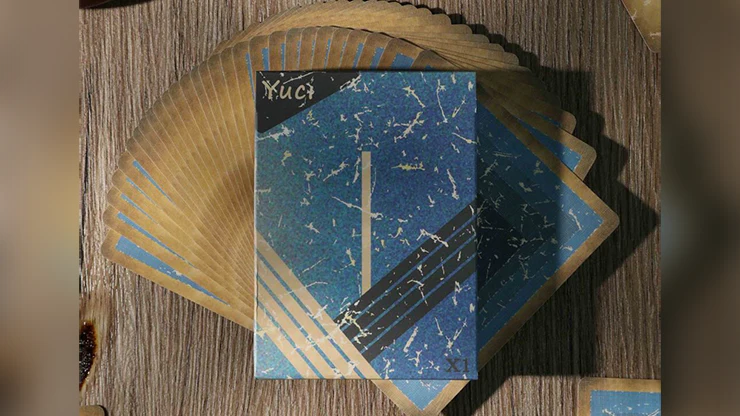 X1 Retro Blue Playing Cards