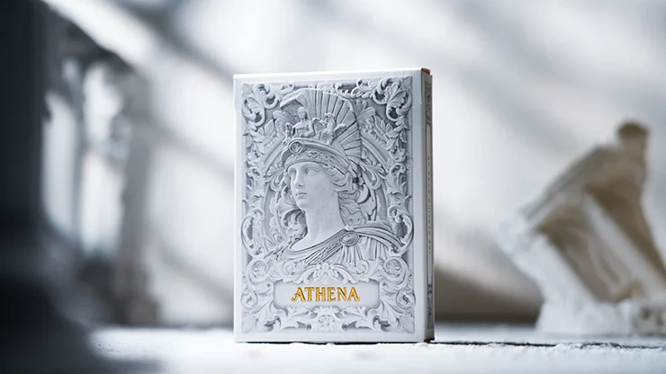 Alabaster Athena Luxury Playing Cards by TCC Fashion
