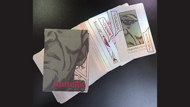 Frankenstein Series Holographic Comic Edition (Gilded) Playing Cards