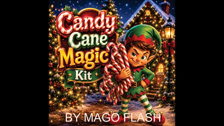 Candy Cane Magic Kit by Mago Flash