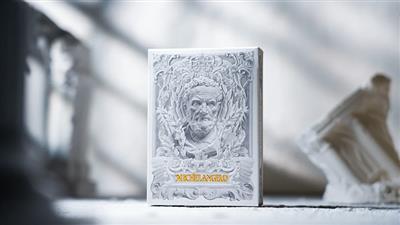 Alabaster Michelangelo Luxury Playing Cards by TCC Fashion