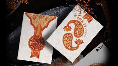 Paisley Ton sur Ton Poudre Orange workers Deck