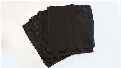 Silk 9 inch Premium 12 Pack bulk (Black) Magic by Gosh