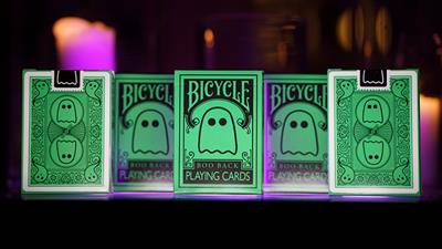 Bicycle Boo Back Playing Cards (Green)