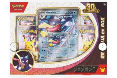 Pokemon TCG: ex Box - Greninja - 30th Celebration