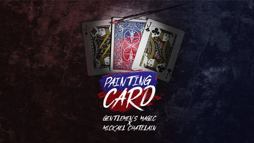 Painting Card (Blue) by Mickael Chatelain & Gentlemen's Magic