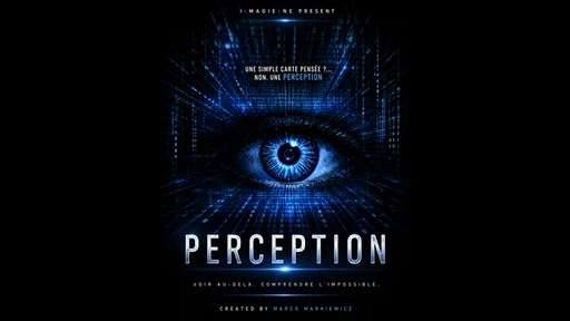 Perception (Blue) by Marco Markiewicz