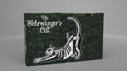 Schrodinger's Cat: Alive Green Edition Playing Cards