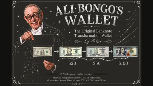 Ali Bongo's Wallet (Brown) by Astor