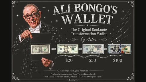 Ali Bongo's Wallet (Black) by Astor