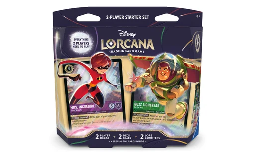 Disney Lorcana : 2-Player Starter Set – Mrs Incredible & Buzz Lightyear