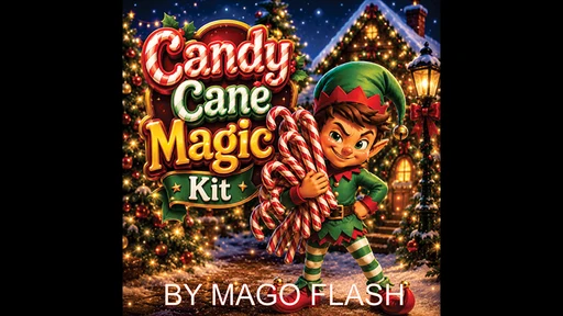 Candy Cane Magic Kit by Mago Flash