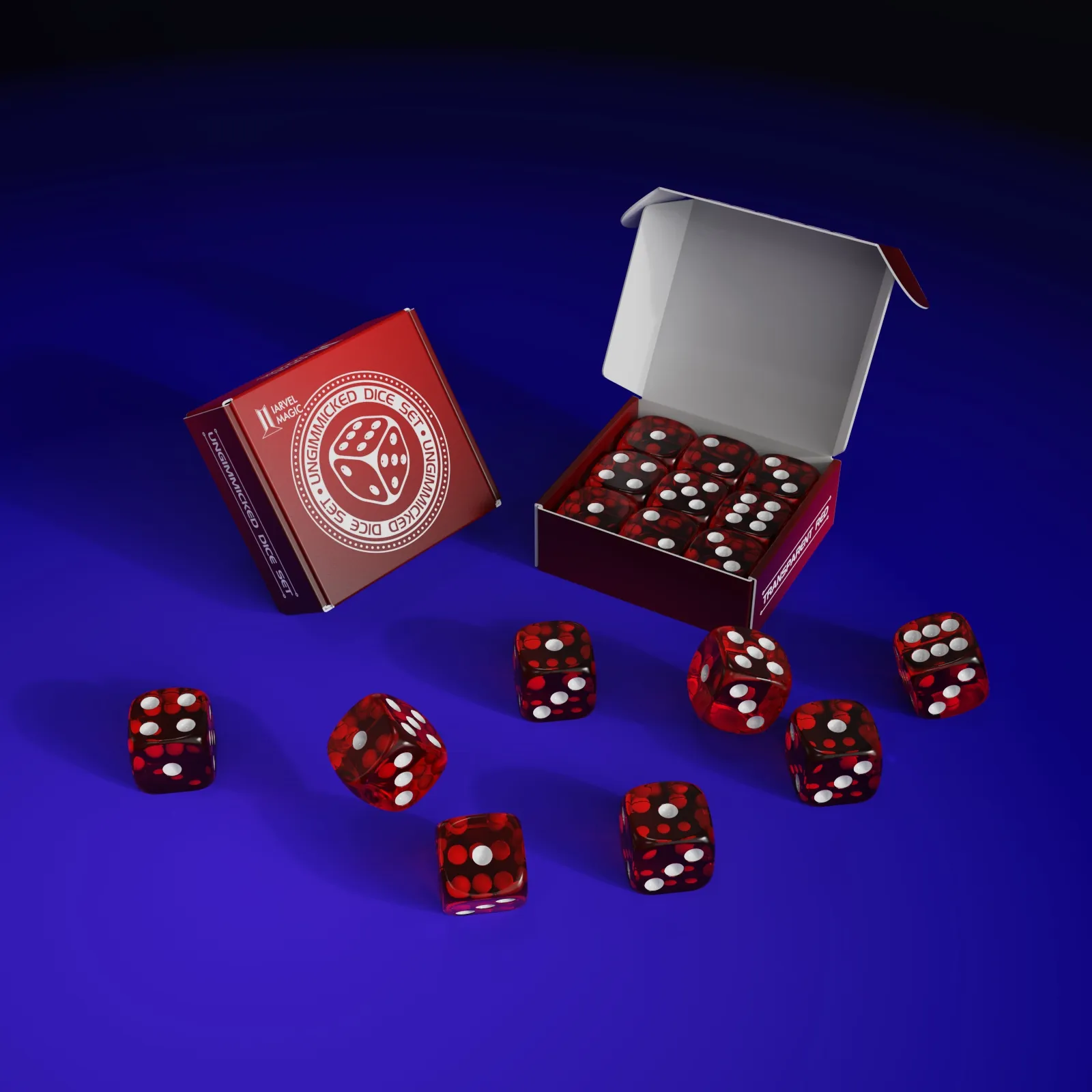 Ungimmicked Dice Set by IARVEL MAGIC